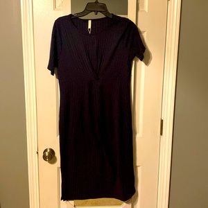 NWT pink blush midi dress